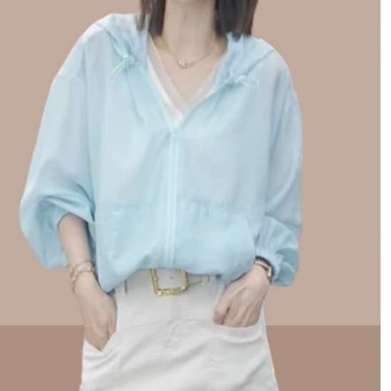 ブラウス エアリーフレアスリーブチュニック