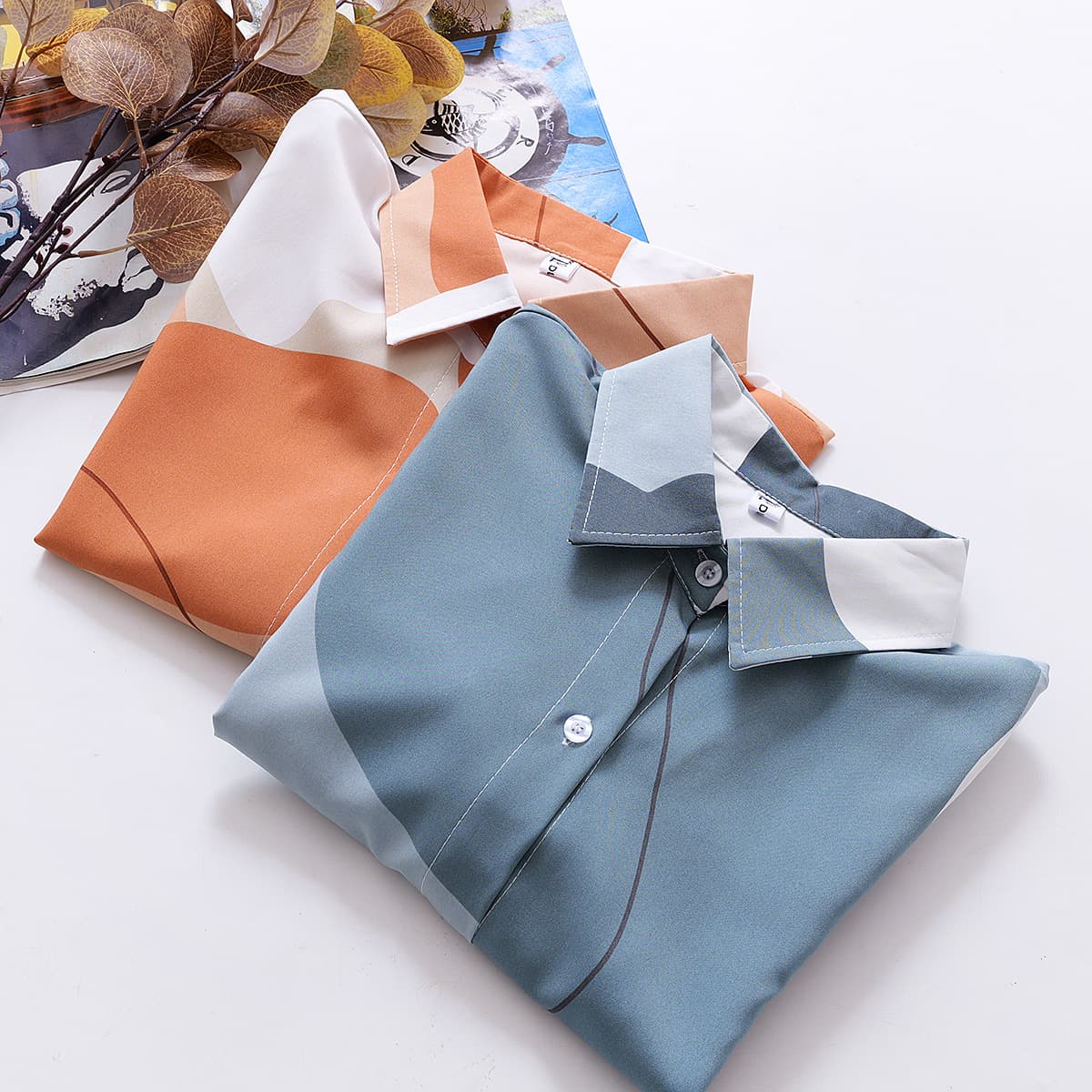 ブラウス 曲線美アートシルエットブラウス