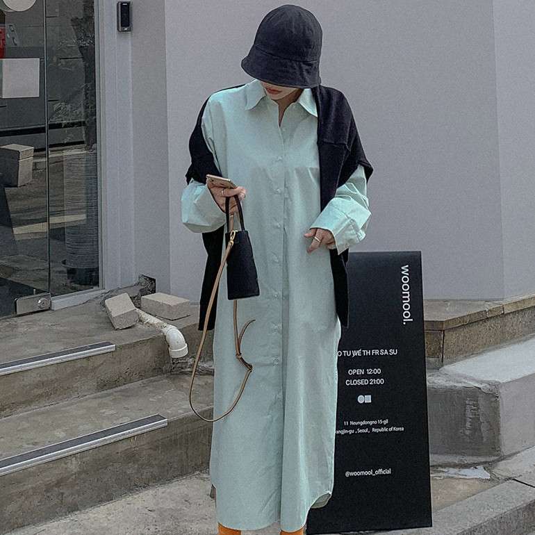 ブラウス オーバーサイズニュアンスチュニック